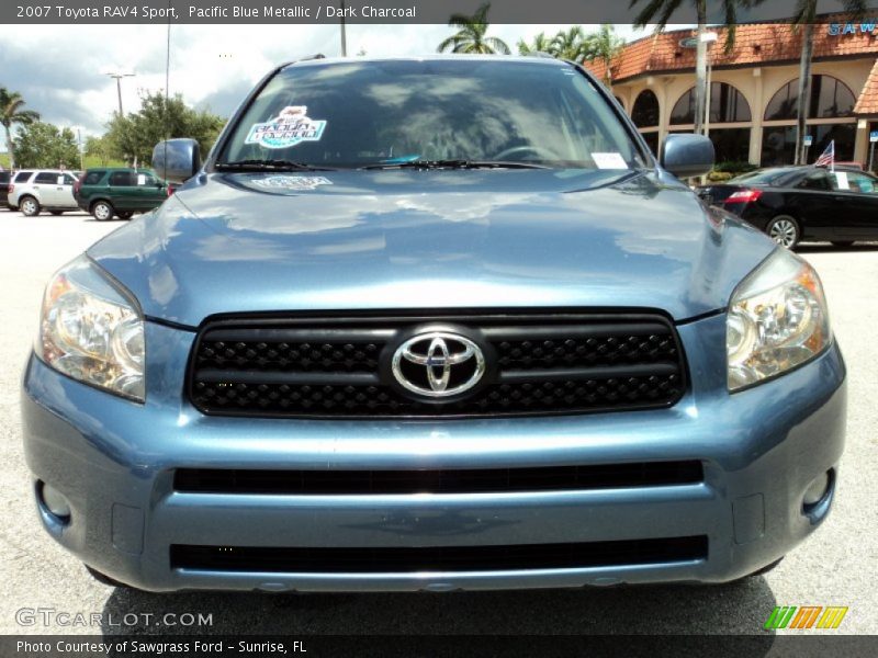 Pacific Blue Metallic / Dark Charcoal 2007 Toyota RAV4 Sport