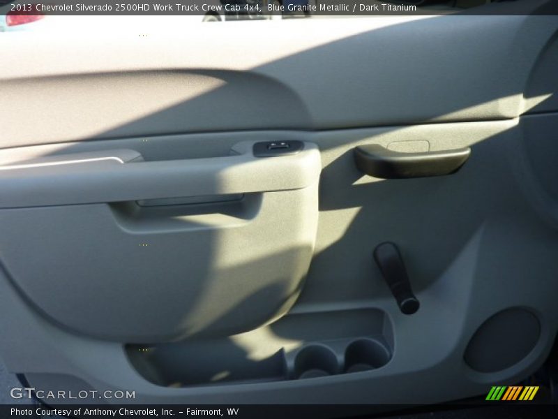 Blue Granite Metallic / Dark Titanium 2013 Chevrolet Silverado 2500HD Work Truck Crew Cab 4x4