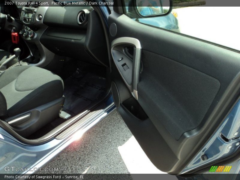 Pacific Blue Metallic / Dark Charcoal 2007 Toyota RAV4 Sport