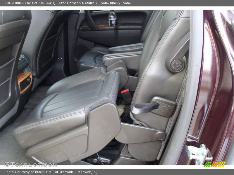 Dark Crimson Metallic / Ebony Black/Ebony 2009 Buick Enclave CXL AWD