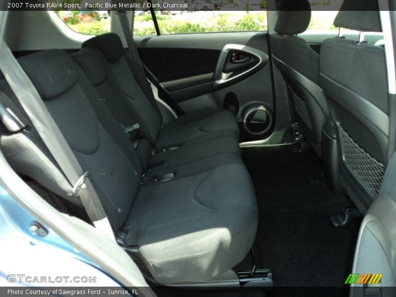 Pacific Blue Metallic / Dark Charcoal 2007 Toyota RAV4 Sport
