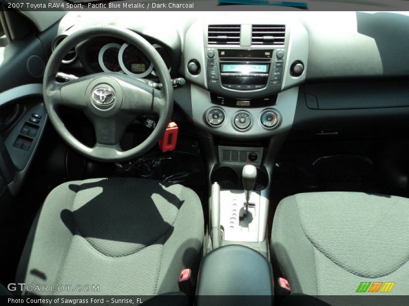 Pacific Blue Metallic / Dark Charcoal 2007 Toyota RAV4 Sport