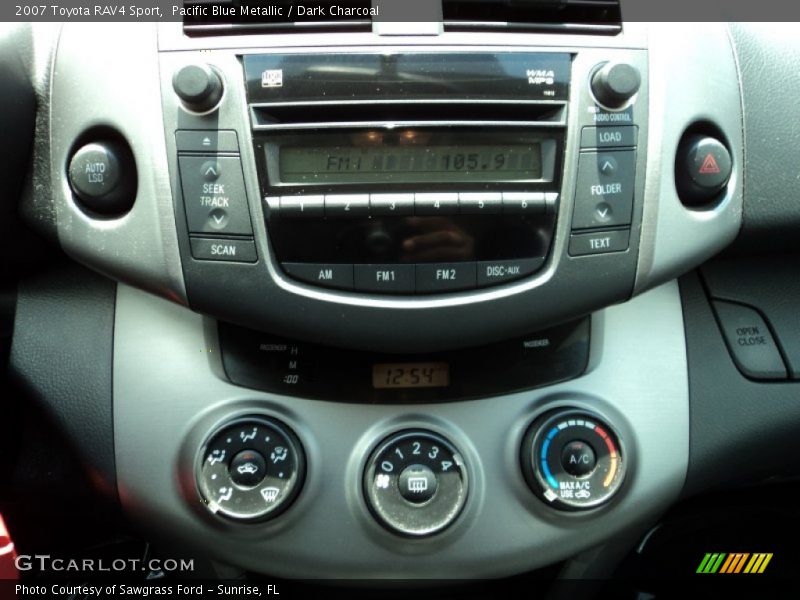 Pacific Blue Metallic / Dark Charcoal 2007 Toyota RAV4 Sport