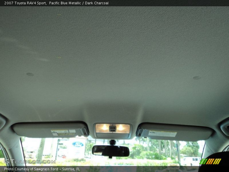 Pacific Blue Metallic / Dark Charcoal 2007 Toyota RAV4 Sport