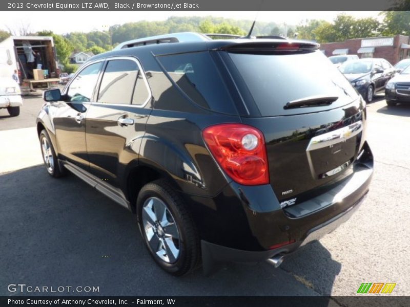 Black / Brownstone/Jet Black 2013 Chevrolet Equinox LTZ AWD