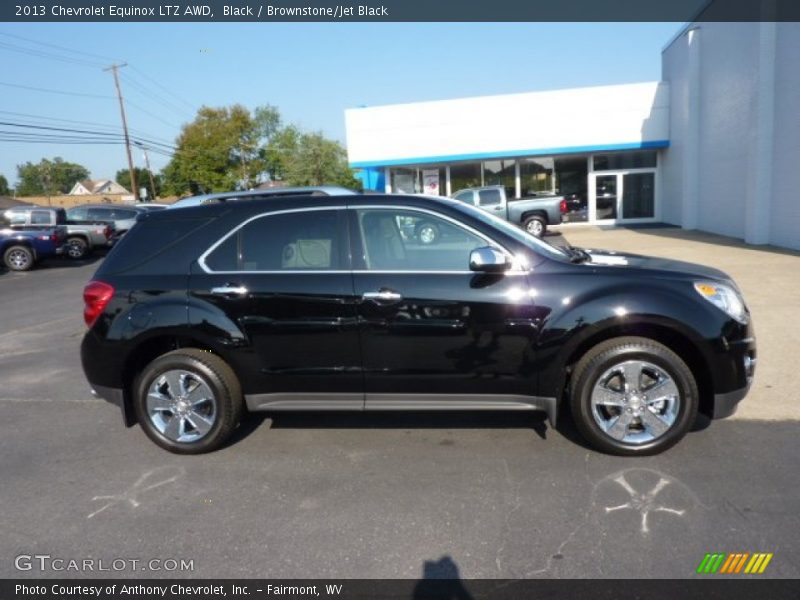 Black / Brownstone/Jet Black 2013 Chevrolet Equinox LTZ AWD