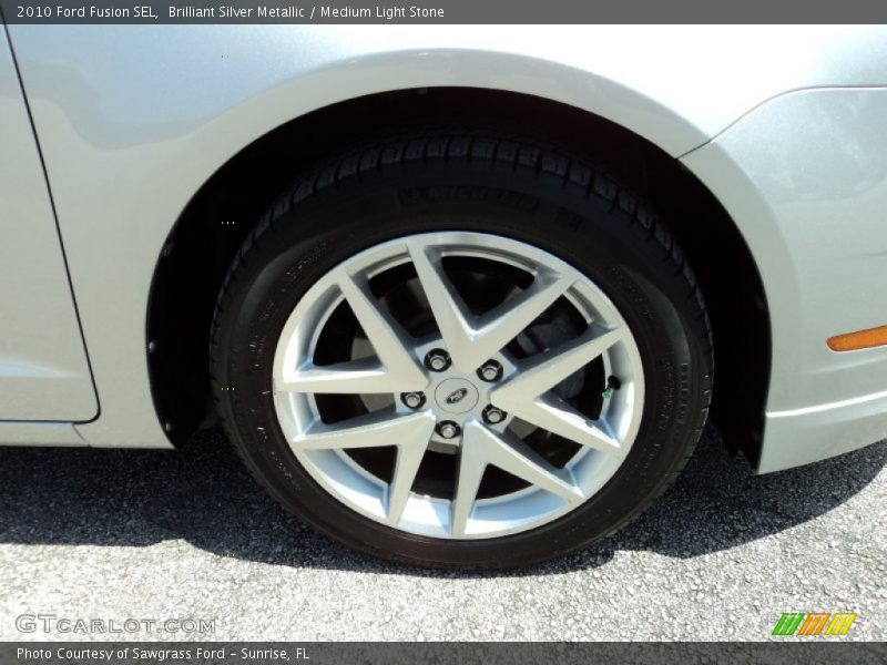 Brilliant Silver Metallic / Medium Light Stone 2010 Ford Fusion SEL