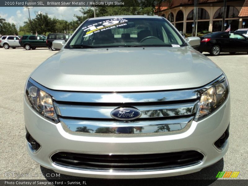 Brilliant Silver Metallic / Medium Light Stone 2010 Ford Fusion SEL