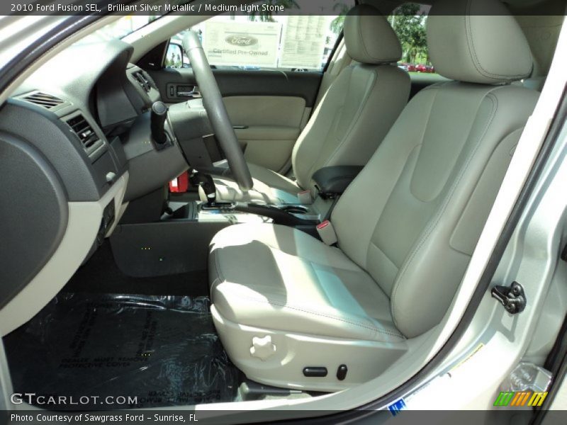 Brilliant Silver Metallic / Medium Light Stone 2010 Ford Fusion SEL