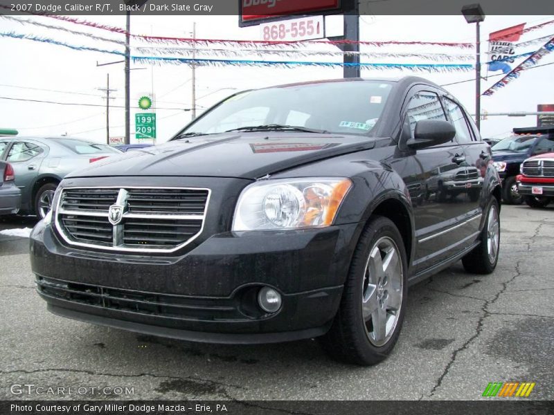 Black / Dark Slate Gray 2007 Dodge Caliber R/T