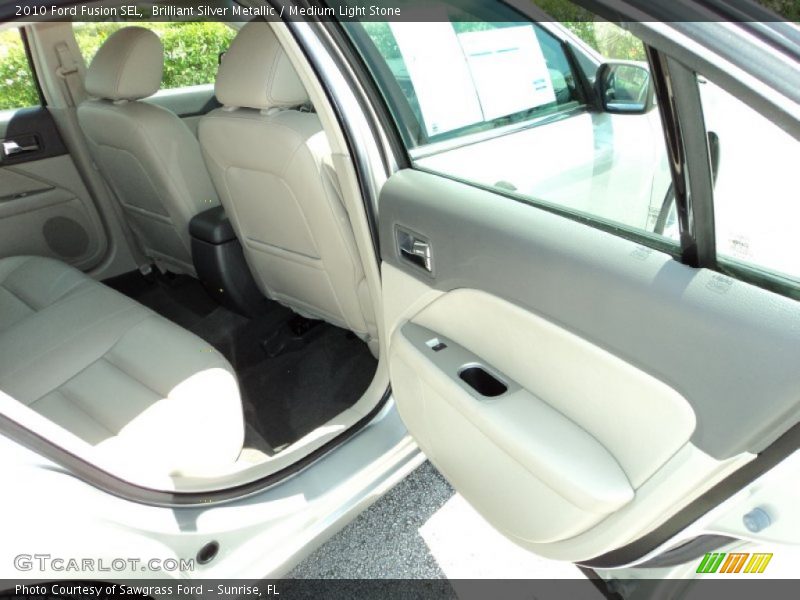 Brilliant Silver Metallic / Medium Light Stone 2010 Ford Fusion SEL