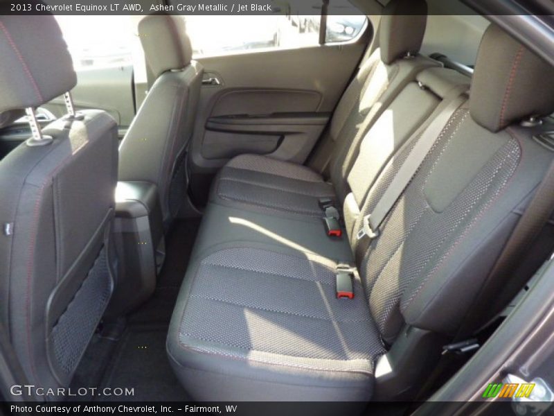 Rear Seat of 2013 Equinox LT AWD