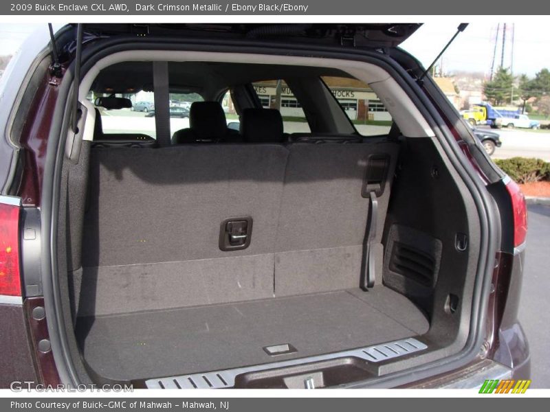 Dark Crimson Metallic / Ebony Black/Ebony 2009 Buick Enclave CXL AWD