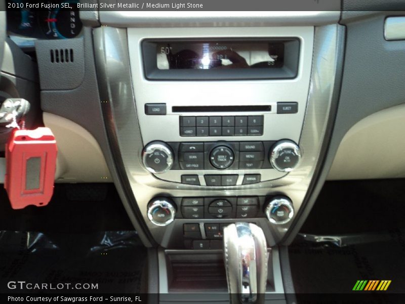 Brilliant Silver Metallic / Medium Light Stone 2010 Ford Fusion SEL