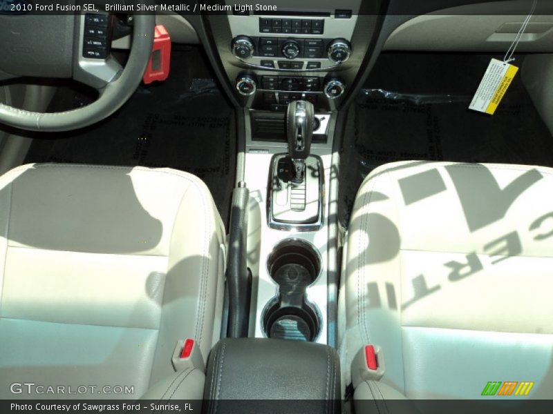 Brilliant Silver Metallic / Medium Light Stone 2010 Ford Fusion SEL