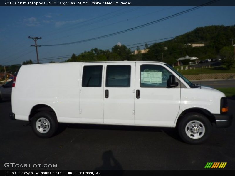  2013 Express 2500 Cargo Van Summit White