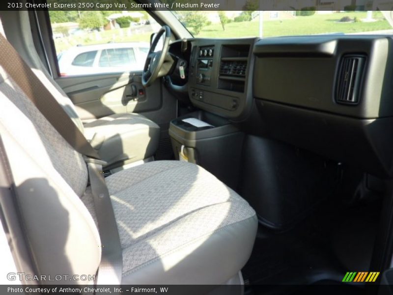Summit White / Medium Pewter 2013 Chevrolet Express 2500 Cargo Van