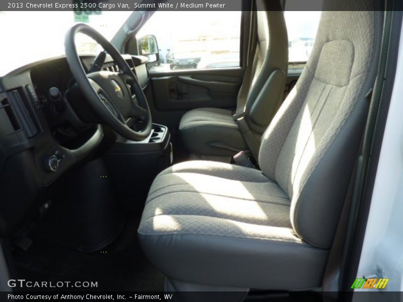 Summit White / Medium Pewter 2013 Chevrolet Express 2500 Cargo Van