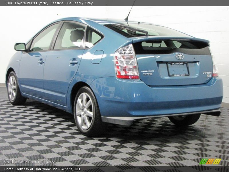 Seaside Blue Pearl / Gray 2008 Toyota Prius Hybrid