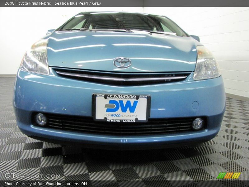 Seaside Blue Pearl / Gray 2008 Toyota Prius Hybrid