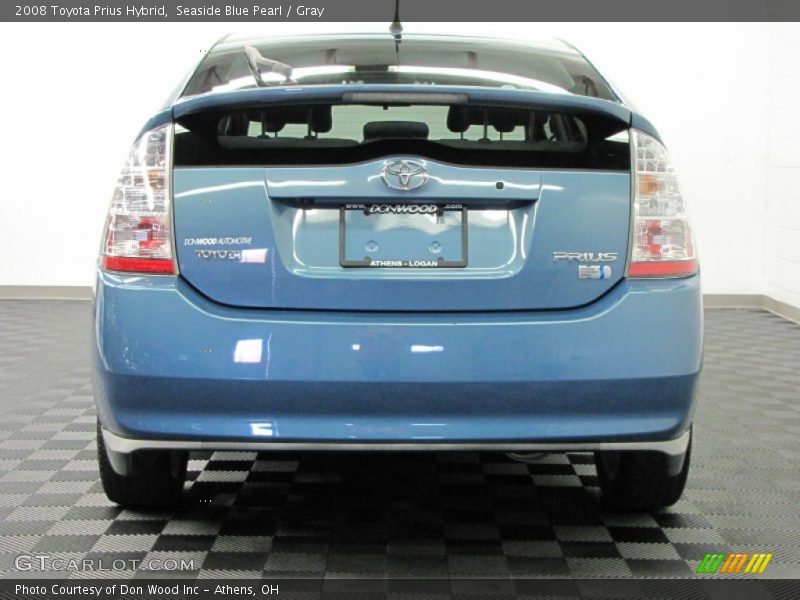 Seaside Blue Pearl / Gray 2008 Toyota Prius Hybrid
