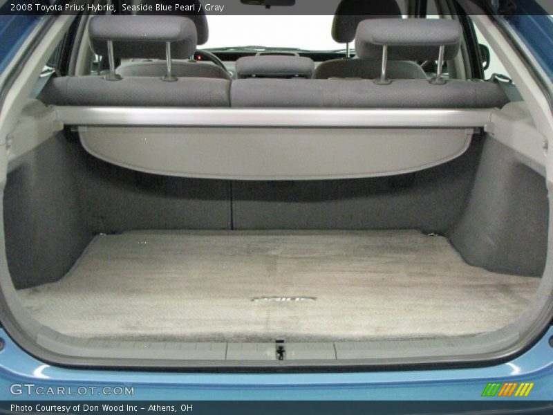 Seaside Blue Pearl / Gray 2008 Toyota Prius Hybrid