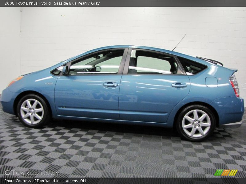 Seaside Blue Pearl / Gray 2008 Toyota Prius Hybrid