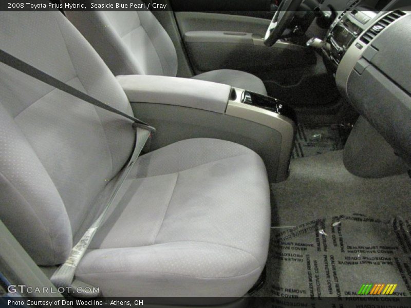 Seaside Blue Pearl / Gray 2008 Toyota Prius Hybrid