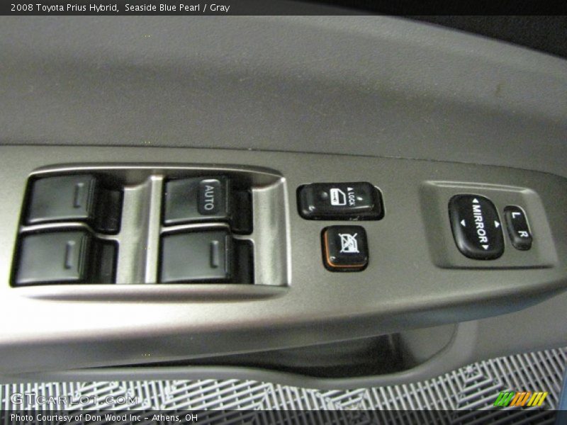Seaside Blue Pearl / Gray 2008 Toyota Prius Hybrid