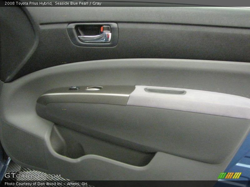 Seaside Blue Pearl / Gray 2008 Toyota Prius Hybrid