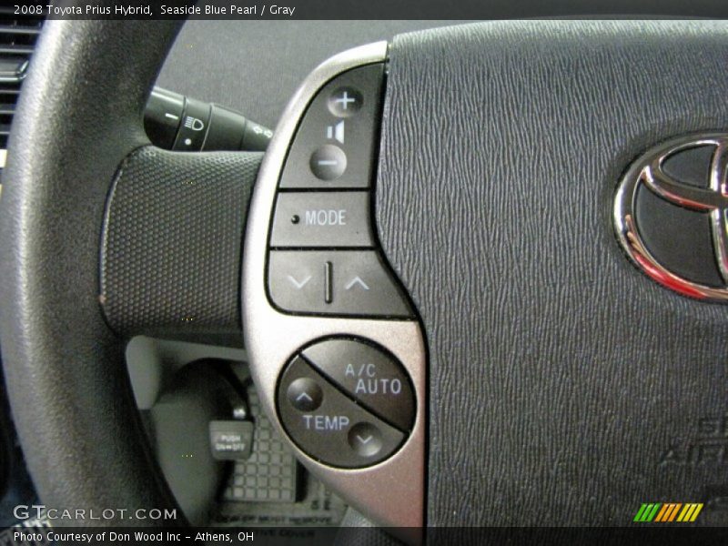 Seaside Blue Pearl / Gray 2008 Toyota Prius Hybrid