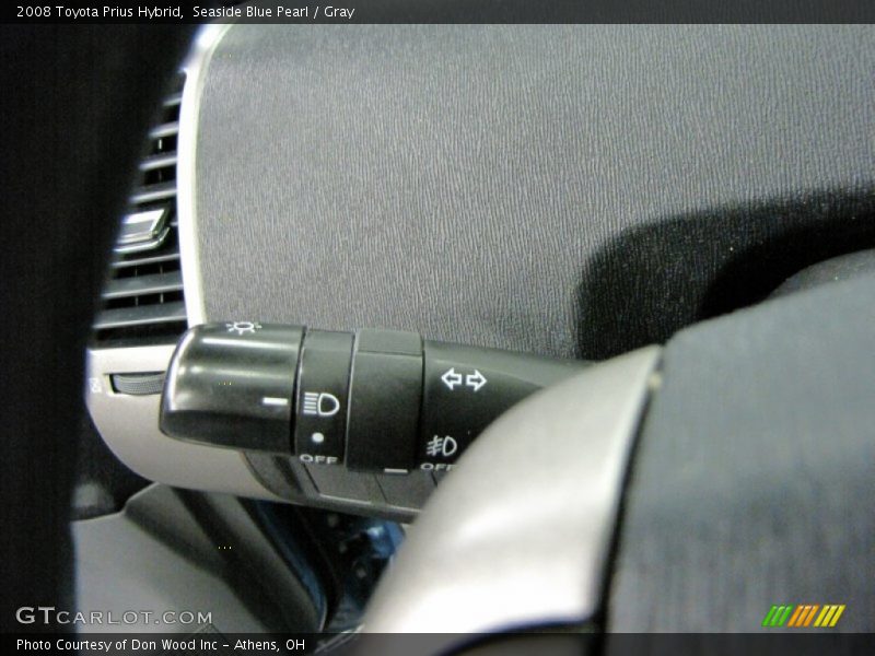 Seaside Blue Pearl / Gray 2008 Toyota Prius Hybrid