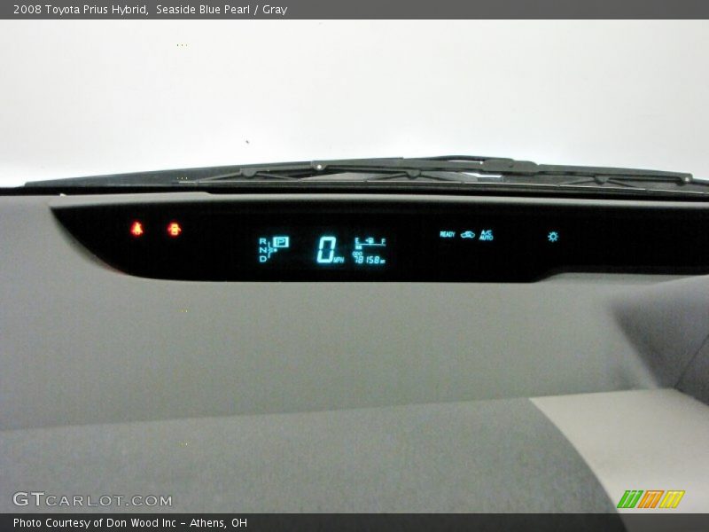 Seaside Blue Pearl / Gray 2008 Toyota Prius Hybrid