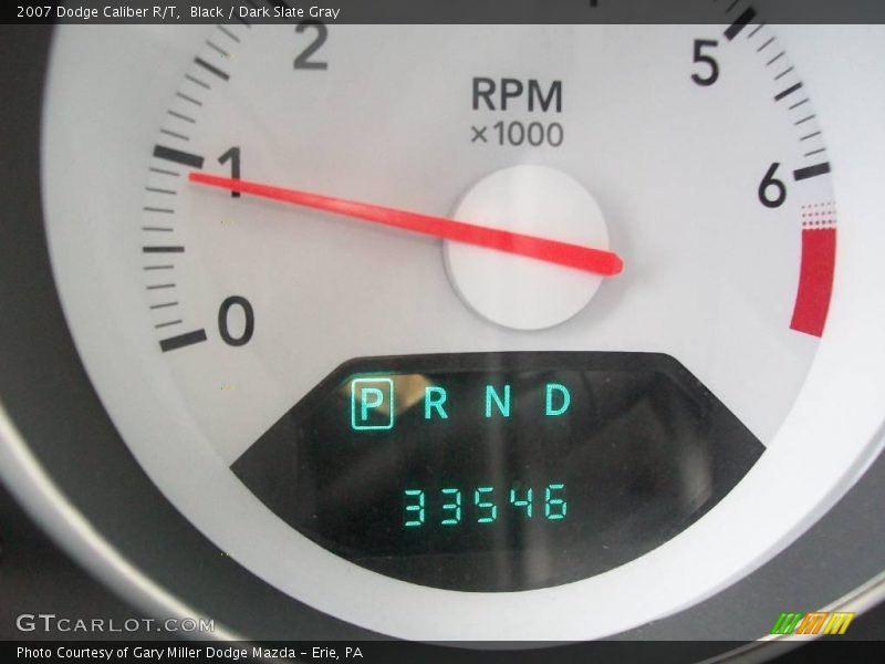 Black / Dark Slate Gray 2007 Dodge Caliber R/T