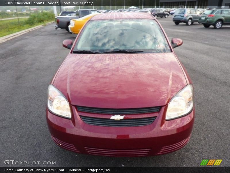 Sport Red / Ebony 2009 Chevrolet Cobalt LT Sedan