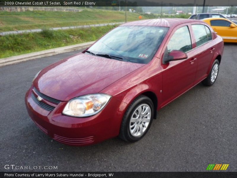 Front 3/4 View of 2009 Cobalt LT Sedan