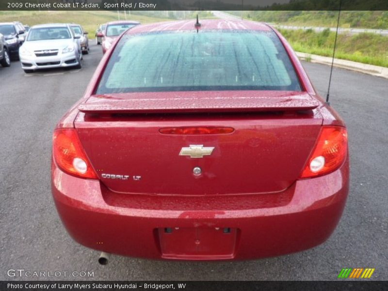 Sport Red / Ebony 2009 Chevrolet Cobalt LT Sedan