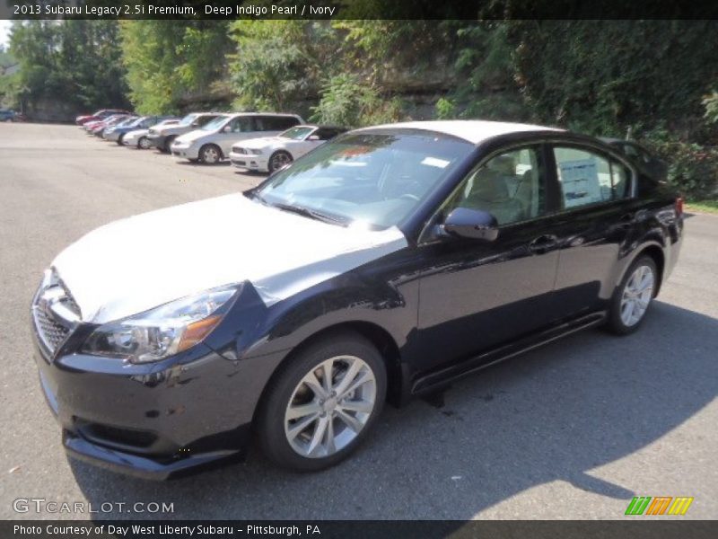 Deep Indigo Pearl / Ivory 2013 Subaru Legacy 2.5i Premium