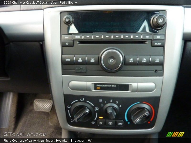 Controls of 2009 Cobalt LT Sedan