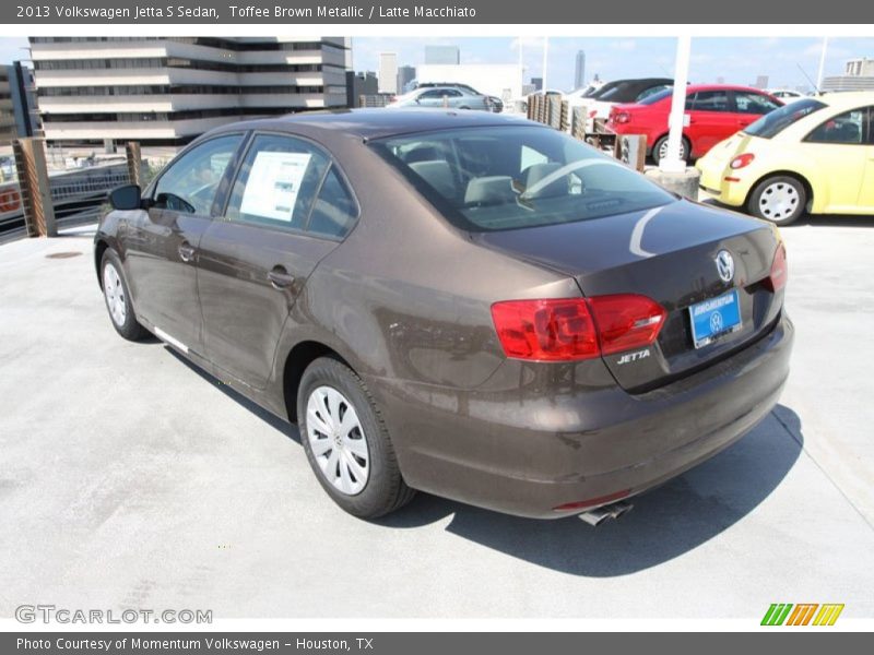 Toffee Brown Metallic / Latte Macchiato 2013 Volkswagen Jetta S Sedan