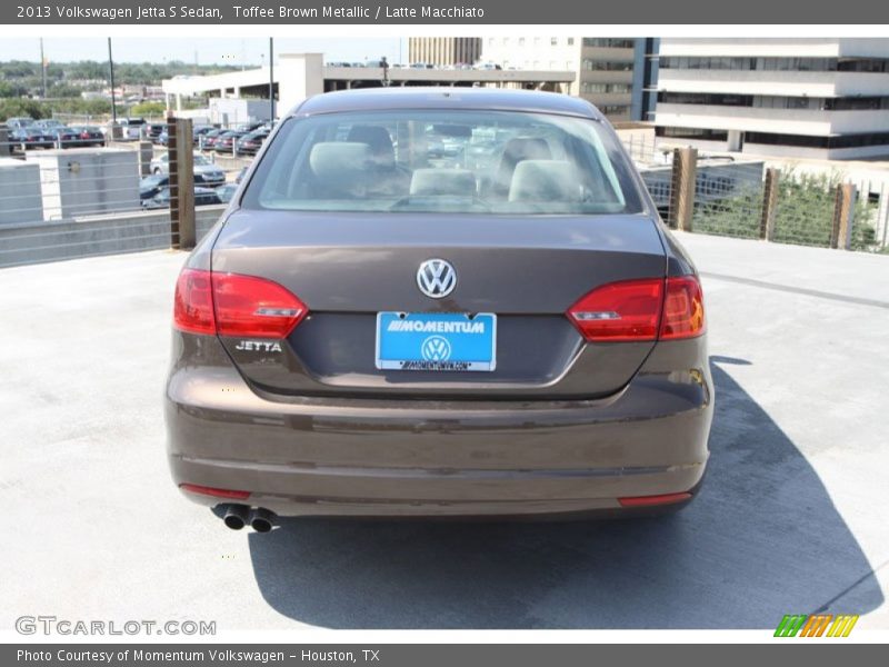 Toffee Brown Metallic / Latte Macchiato 2013 Volkswagen Jetta S Sedan