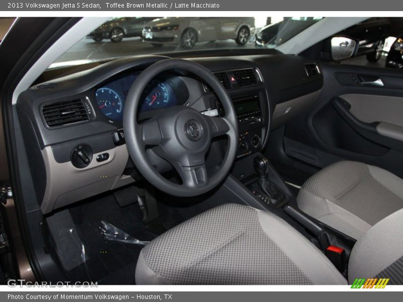 Toffee Brown Metallic / Latte Macchiato 2013 Volkswagen Jetta S Sedan