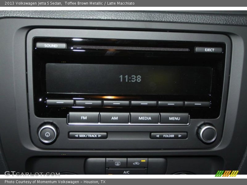 Toffee Brown Metallic / Latte Macchiato 2013 Volkswagen Jetta S Sedan
