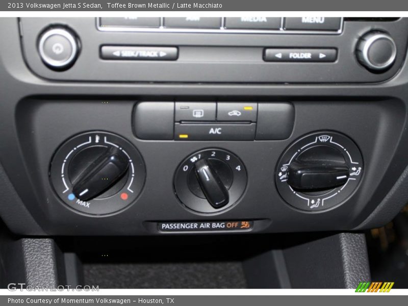 Toffee Brown Metallic / Latte Macchiato 2013 Volkswagen Jetta S Sedan