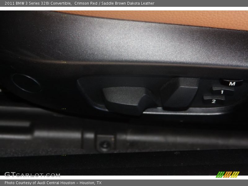 Crimson Red / Saddle Brown Dakota Leather 2011 BMW 3 Series 328i Convertible
