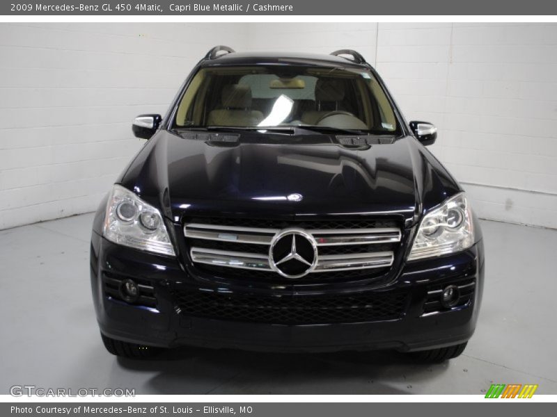 Capri Blue Metallic / Cashmere 2009 Mercedes-Benz GL 450 4Matic