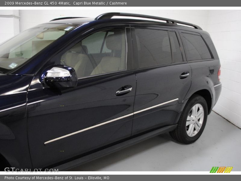 Capri Blue Metallic / Cashmere 2009 Mercedes-Benz GL 450 4Matic