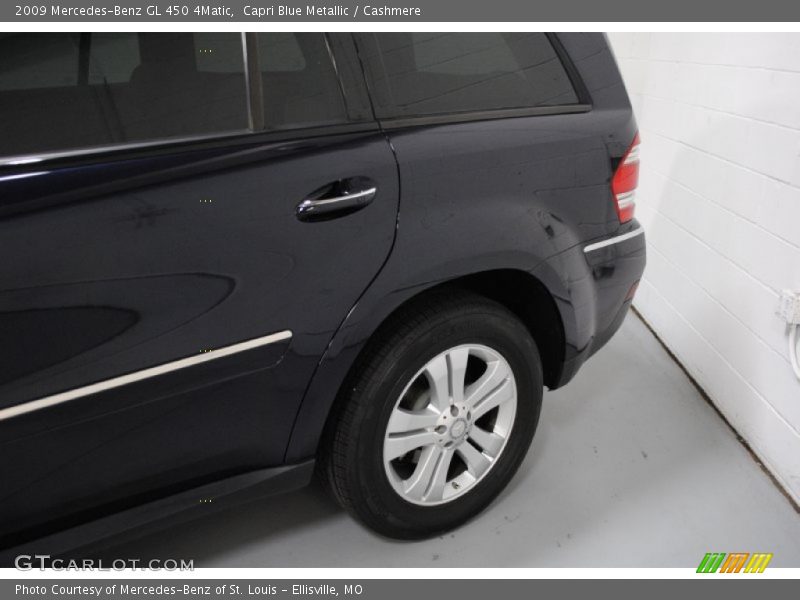 Capri Blue Metallic / Cashmere 2009 Mercedes-Benz GL 450 4Matic