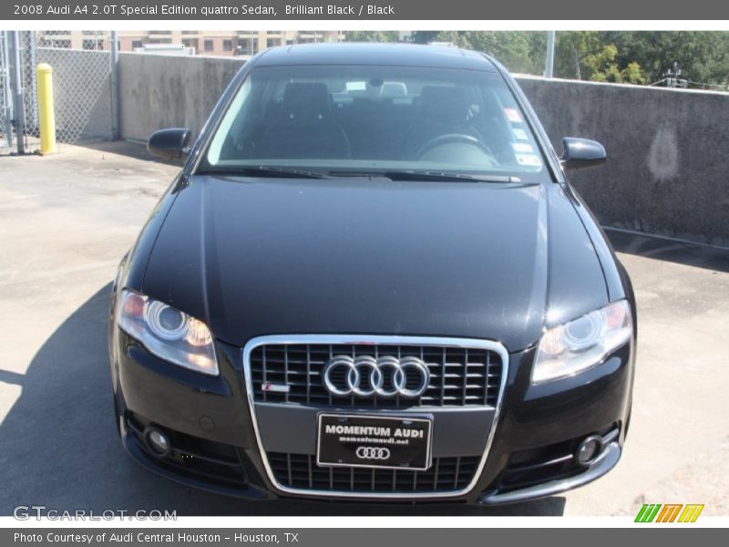 Brilliant Black / Black 2008 Audi A4 2.0T Special Edition quattro Sedan