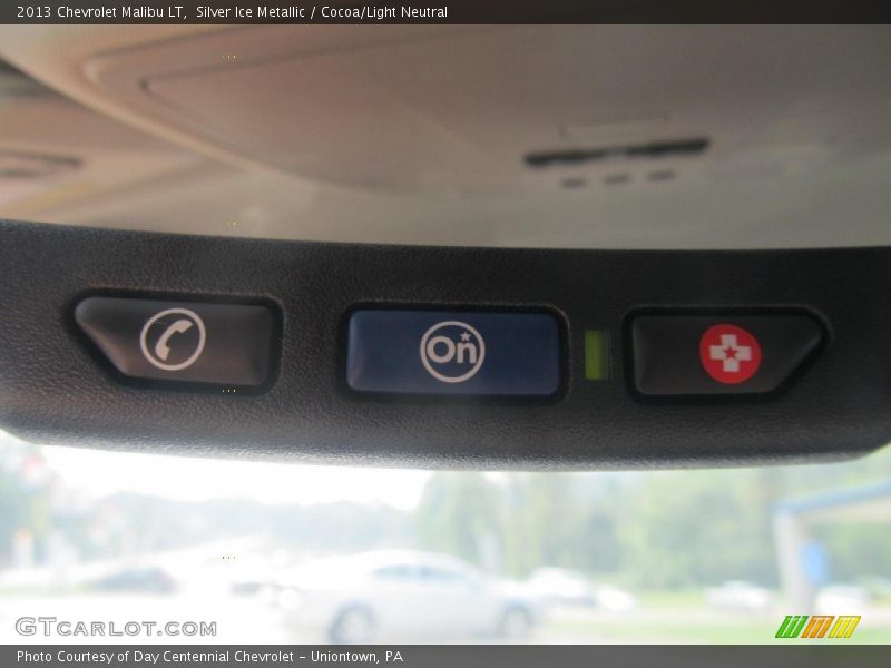 Silver Ice Metallic / Cocoa/Light Neutral 2013 Chevrolet Malibu LT